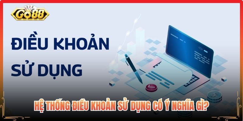 Hệ thống điều khoản sử dụng có ý nghĩa gì? 
